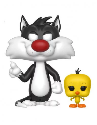 es::Looney Tunes Funko POP! Sylvester & Tweety 9 cm-0
