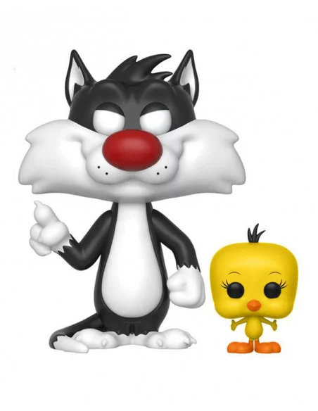 es::Looney Tunes Funko POP! Sylvester & Tweety 9 cm-0