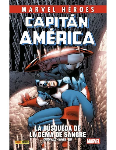 es::Marvel Héroes 96. Capitán América de Mark Gruenwald 3: La búsqueda de la Gema de Sangre