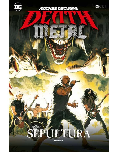 es::Noches oscuras: Death Metal 05 de 7 Sepultura Band Edition Cartoné