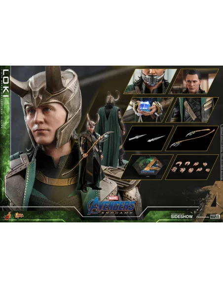 es::Vengadores: Endgame Figura 1/6 Loki Hot Toys 31 cm