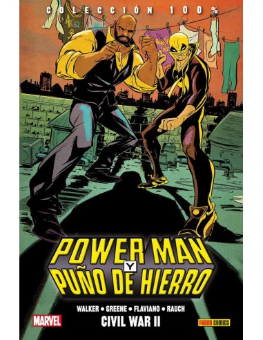 es::Power Man y Puño de Hierro 02. Civil War II Cómic 100% Marvel HC