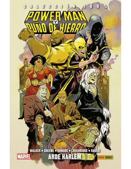 es::Power Man y Puño de Hierro 03. Arde Harlem Cómic 100% Marvel HC