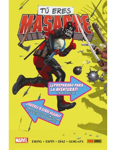 es::Tú Eres Masacre Cómic 100% Marvel HC