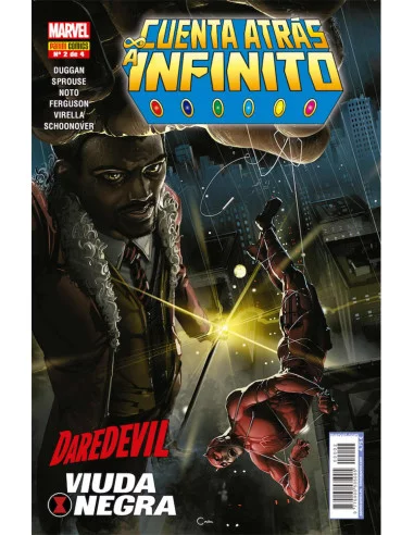 es::Cuenta atrás a Infinito: Héroes 02. Daredevil y Viuda Negra
