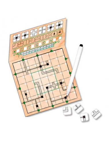 es::Railroad Ink: Edición rojo abrasador - Juego de tablero