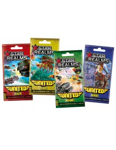 es::Star Realms: United. 4 sobres de expansión