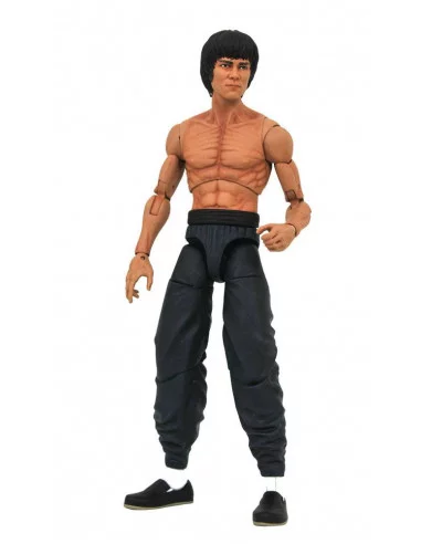 es::Bruce Lee Select Figura Bruce Lee Shirtless 18 cm