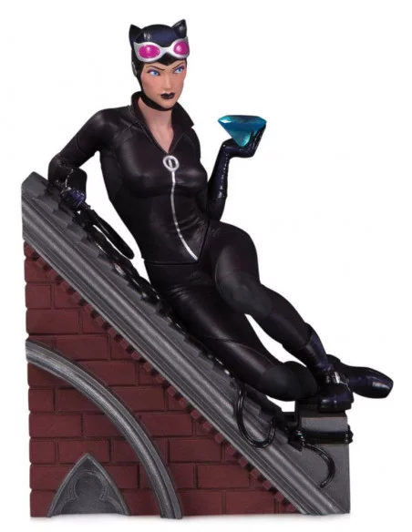 es::Batman Rogues Gallery Estatua Catwoman 12 cm Parte 5 de 6