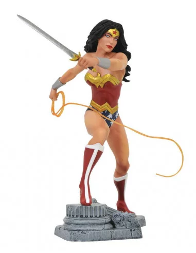 es::DC Gallery Estatua Wonder Woman Lasso Comic 23 cm