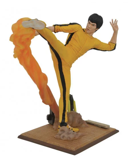 es::Bruce Lee Gallery Estatua Kicking 25 cm