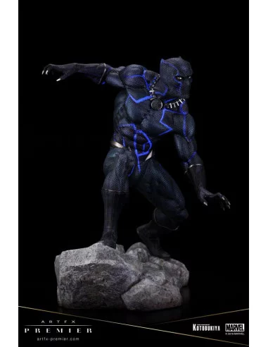 es::Marvel Universe ARTFX Premier Estatua PVC 1/10 Black Panther GITD 16 cm