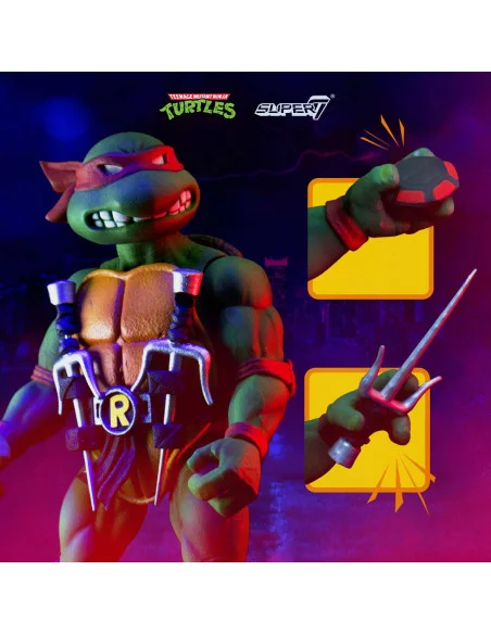 es::Tortugas Ninja Figura Ultimates Raphael 18 cm es::Tortugas Ninja Figura Ultimates Raphael 18 cm