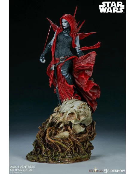 es::Star Wars Mythos Estatua Asajj Ventress Sideshow 58 cm