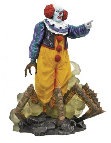 es::It Gallery Diorama Pennywise 1990 TV Mini Series Edition 23 cm