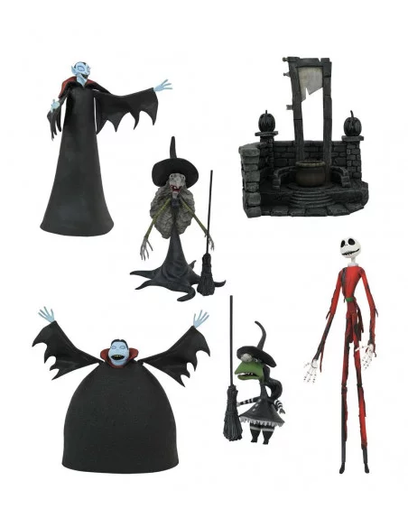 es::Pesadilla antes de Navidad Select Pack de 3 Figuras 18 cm Serie 8