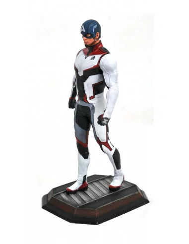 es::Vengadores Endgame Marvel Movie Gallery Estatua Team Suit Captain America Exclusive 23 cm
