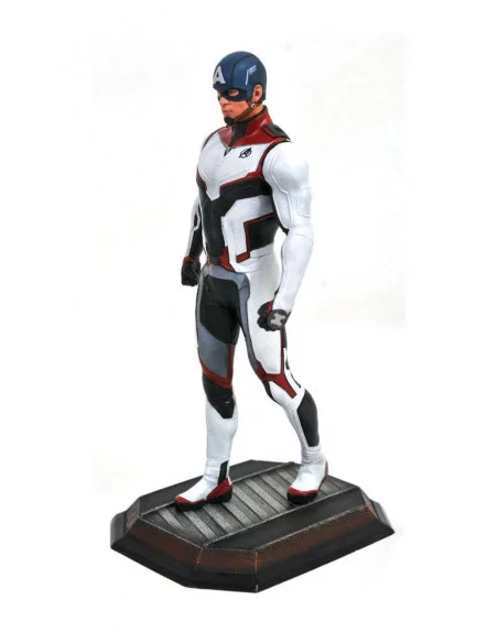 es::Vengadores Endgame Marvel Movie Gallery Estatua Team Suit Captain America Exclusive 23 cm es::Vengadores Endgame Marvel Movie Gallery Estatua Team Suit Captain America Exclusive 23 cm