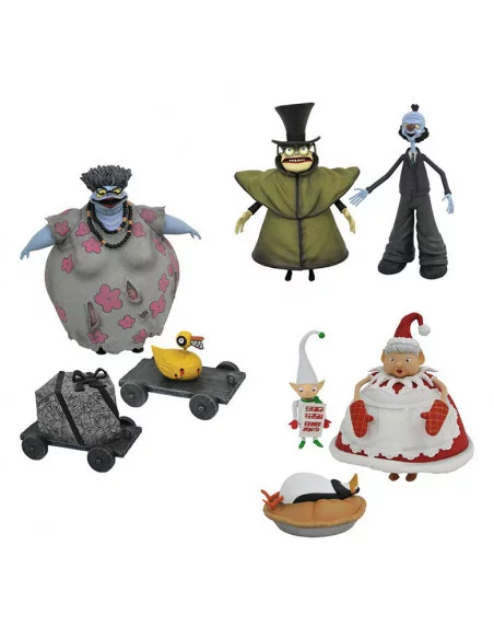 es::Pesadilla antes de Navidad Select Pack de 3 Figuras 18 cm Serie 10