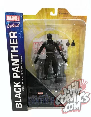 es::Black Panther Movie Marvel Select Figura Black Panther 18 cm