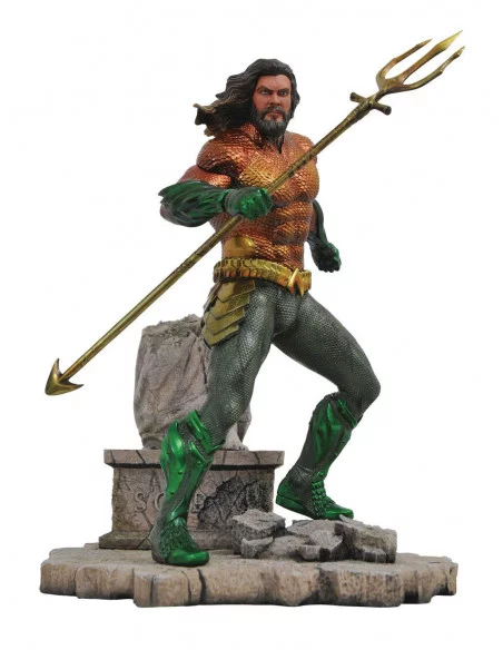 es::Aquaman DC Movie Gallery Estatua Aquaman 23 cm