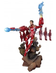 es::Vengadores Infinity War Marvel Movie Gallery Estatua Iron Man MK50 Unmasked 23 cm