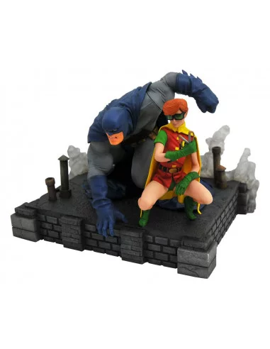 es::The Dark Knight Returns DC Comic Gallery Estatua Batman & Robin 20 cm.