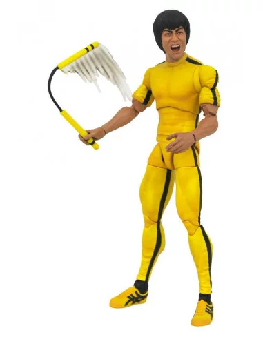 es::Game of Death Bruce Lee Select Figura Yellow Jumpsuit 18 cm