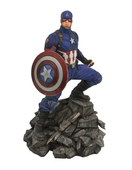 es::Vengadores: Endgame Marvel Movie Premier Collection Estatua Captain America 30 cm
