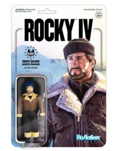 es::Rocky 4 Figura ReAction Rocky Winter Training 10 cm