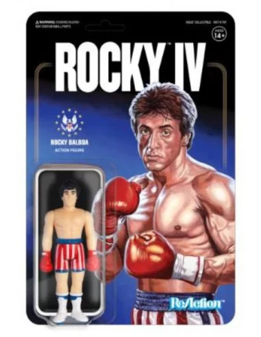 es::Rocky 4 Figura ReAction Rocky 10 cm