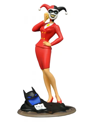 es::Batman The Animated Series Gallery Estatua The Man Who Killed Batman Harley Quinn 23 cm