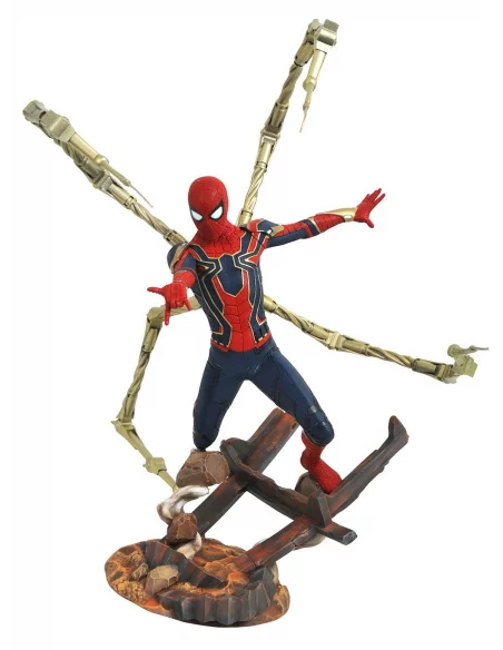 es::Vengadores Infinity War Estatua Marvel Premier Collection Iron Spider 30 cm