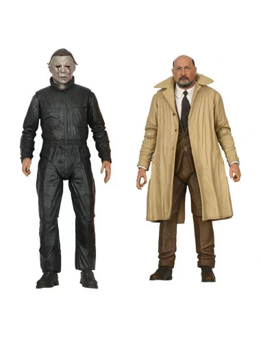 es::Halloween II Pack de 2 Figuras Ultimate Michael Myers & Dr Loomis 18 cm