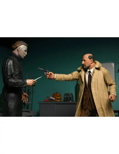 es::Halloween II Pack de 2 Figuras Ultimate Michael Myers & Dr Loomis 18 cm