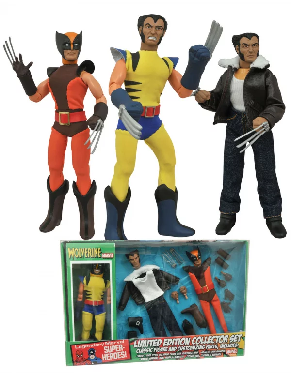 Set 2 Action Figure Marvel Legends Retro – Phoenix E Wolverine, 9 Cm, Hasbro, Collezione Retro