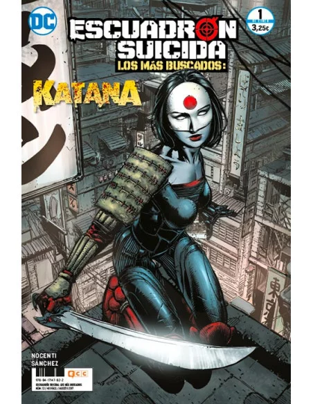 es::Escuadrón Suicida: Katana: Los más buscados 13/ 1