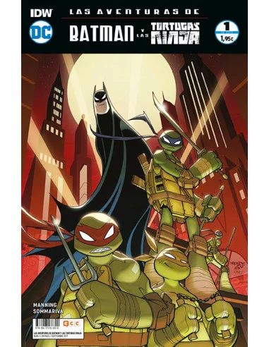 es::Las aventuras de Batman y las Tortugas Ninja 01 de 6