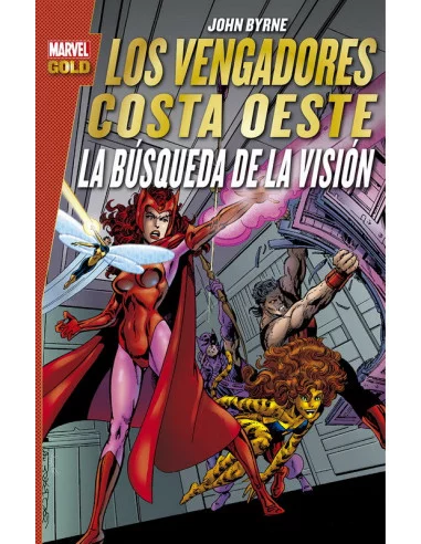 es::Los Vengadores Costa Oeste: La búsqueda de La Visión Cómic Marvel Gold