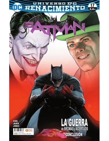 es::Batman 72/ 17 Renacimiento. La guerra de bromas y acertijos. Conclusión