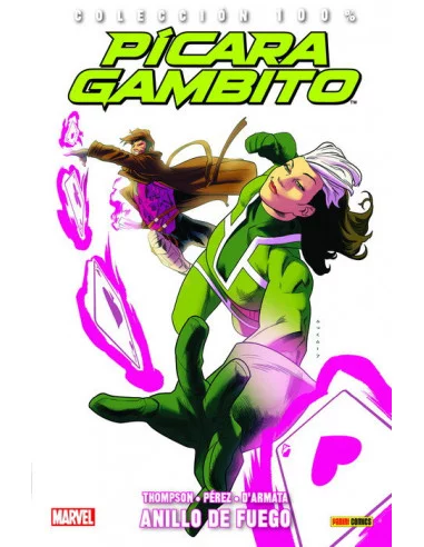 es::Pícara y Gambito: Anillo de fuego Cómic 100% Marvel