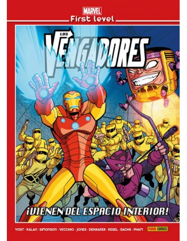 es::Marvel First Level 12. Los Vengadores: ¡Vienen del espacio interior!