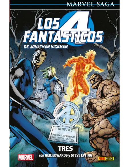 es::Marvel Saga. Los 4 Fantásticos de Jonathan Hickman 03. Tres