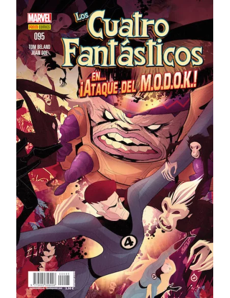 es::Los 4 Fantásticos v7, 95. ¡Ataque del MODOK!
