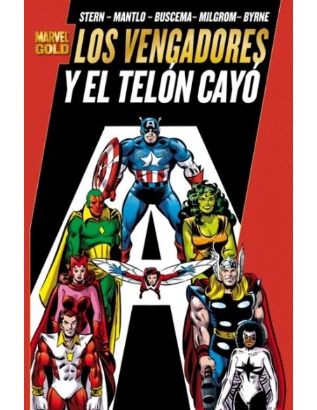 es::Los poderosos Vengadores 03: Y el telón cayó Cómic Marvel Gold