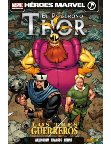 es::El Poderoso Thor: Los tres Guerreros Cómic Héroes Marvel