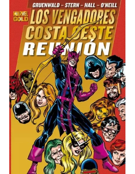 es::Los Vengadores costa oeste: Reunión Cómic Marvel Gold