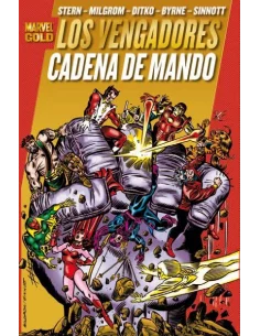 es::Los poderosos Vengadores 05: Cadena de mando Cómic Marvel Gold