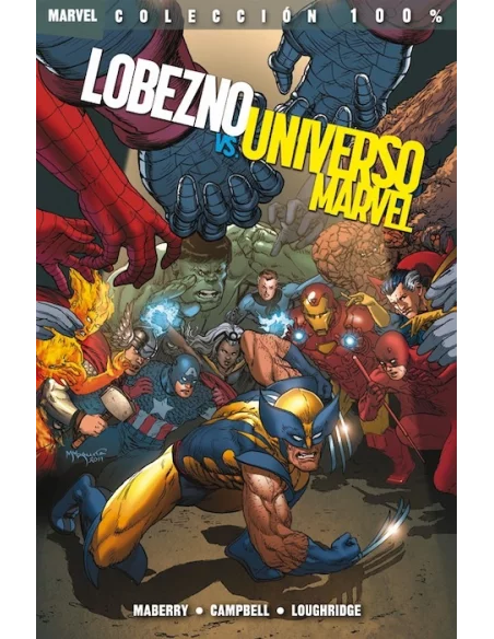 es::Lobezno Vs. Universo Marvel Cómic 100% Marvel