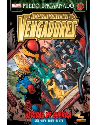 es::Academia Vengadores 04: Heridas de guerra - Miedo encarnado Cómic Héroes Marvel